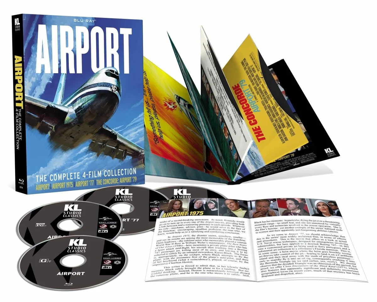Airport: The Complete 4-Film Collection (Blu-Ray, Limited Edition Rigid Slip) - Image 2