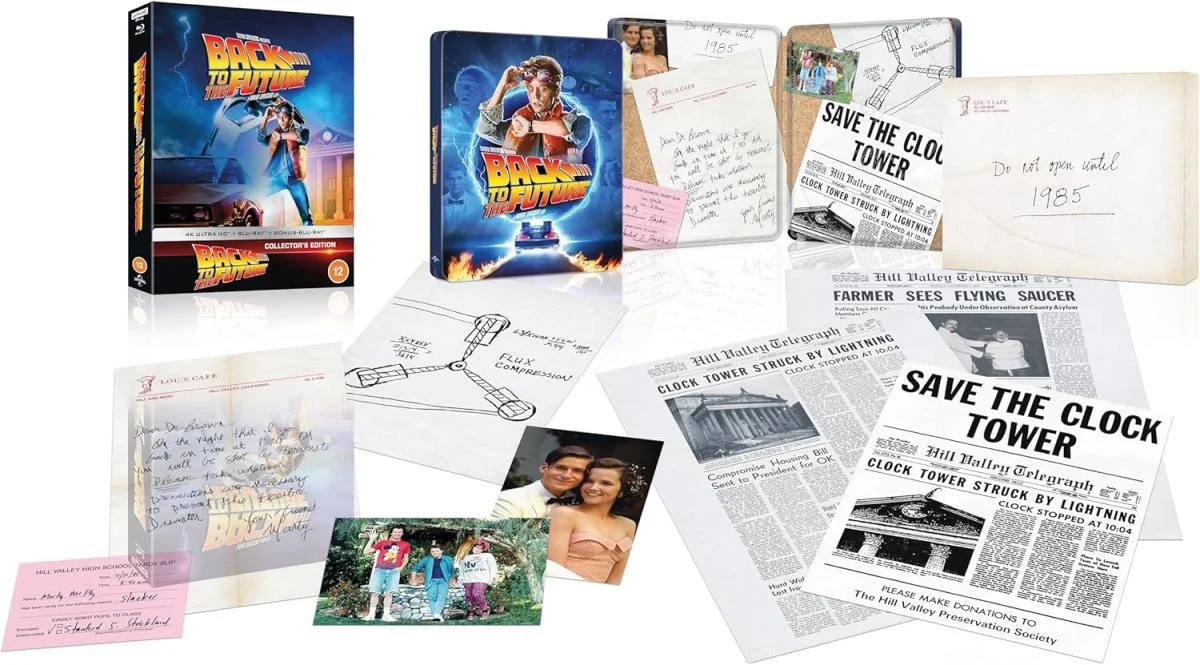 Back to the Future (4K UHD, Limited Collector's Edition Steelbook, Region Free/B) - Image 2
