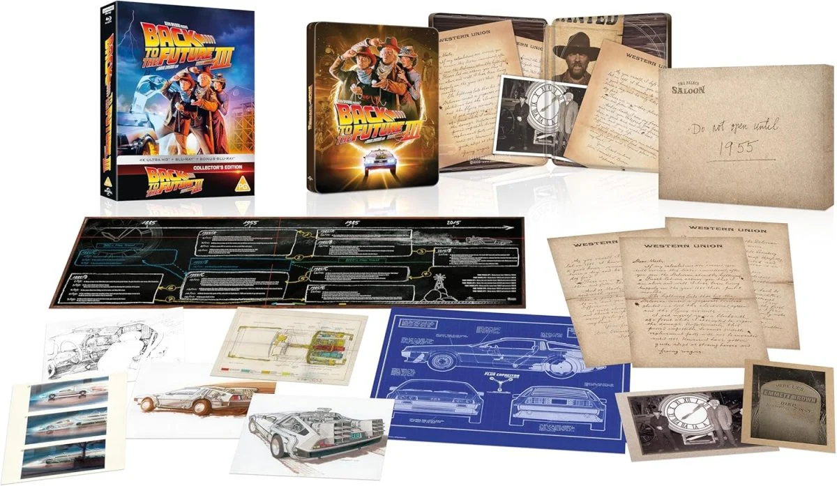Back to the Future Part III (4K UHD, Limited Collector's Edition Steelbook, Region Free/B) - Image 2