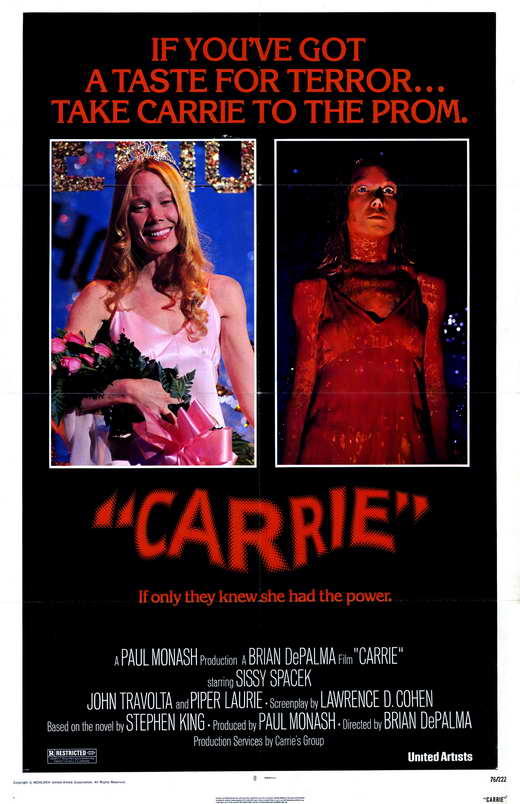 Carrie Poster 11x17