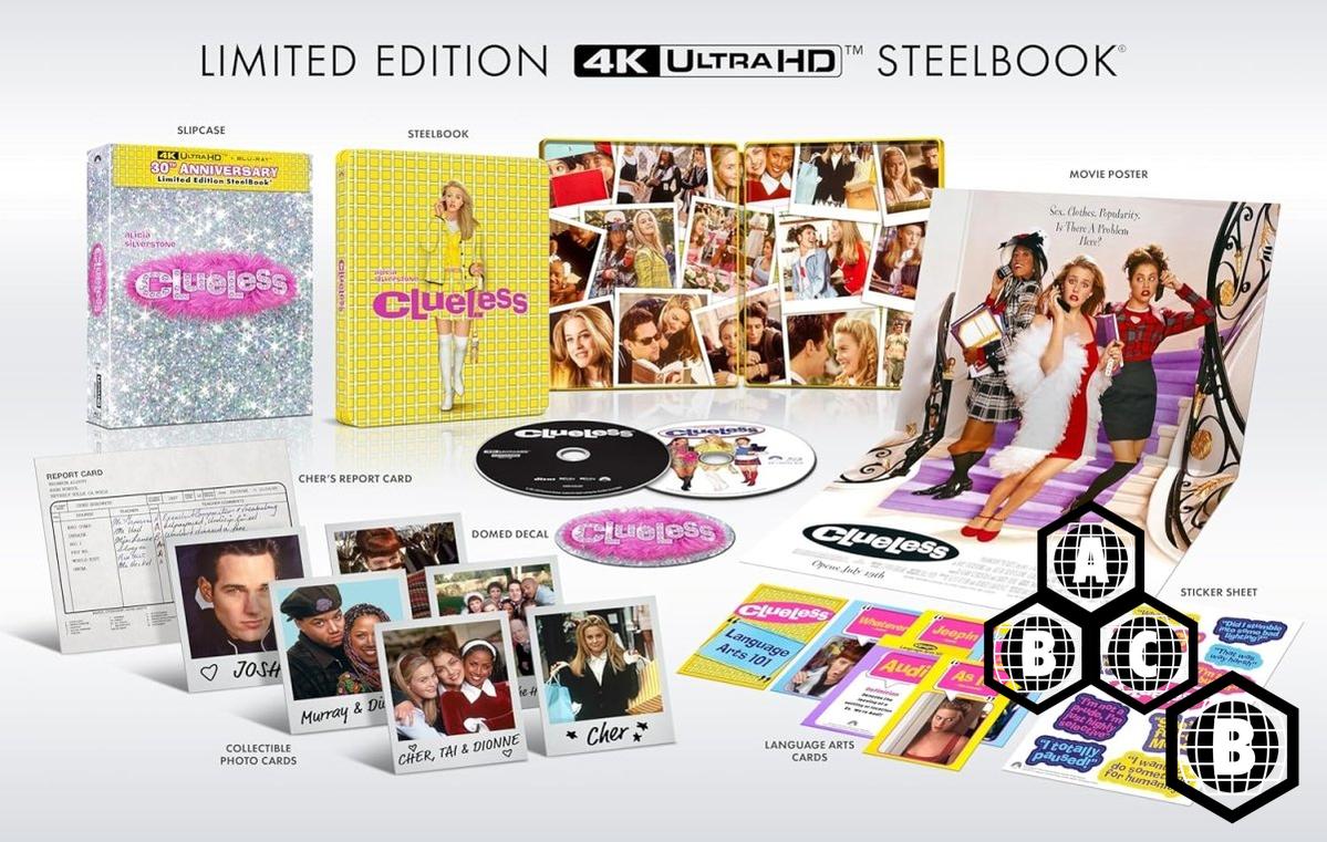 Clueless (4K UHD, UK Limited Collector's Edition Steelbook, Region Free/B)