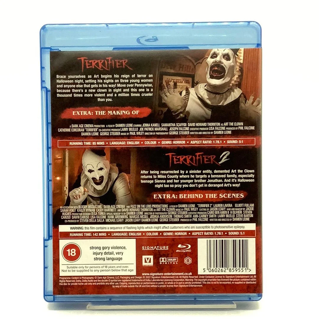 Terrifier / Terrifier 2 (Region B) USED - Image 2