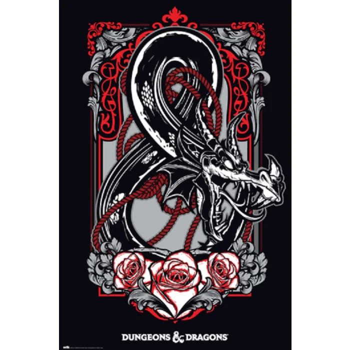 Dungeons & Dragons Poster PICKUP ONLY