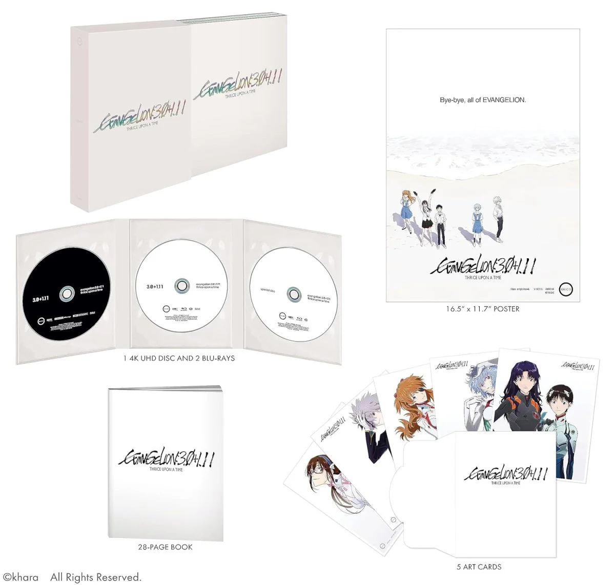 Evangelion:3.0 & 1.11 Thrice Once Upon A Time (4K UHD, Collector's Edition) - Image 2