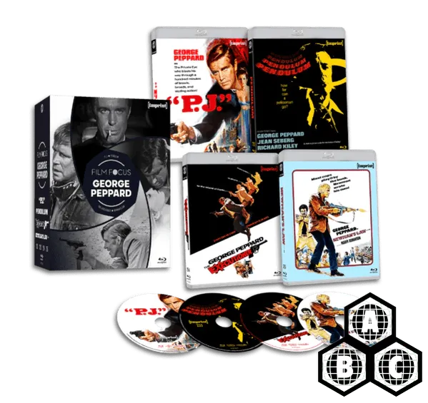 Film Focus: George Peppard (1968 – 1974) (Limited Edition, Region Free)