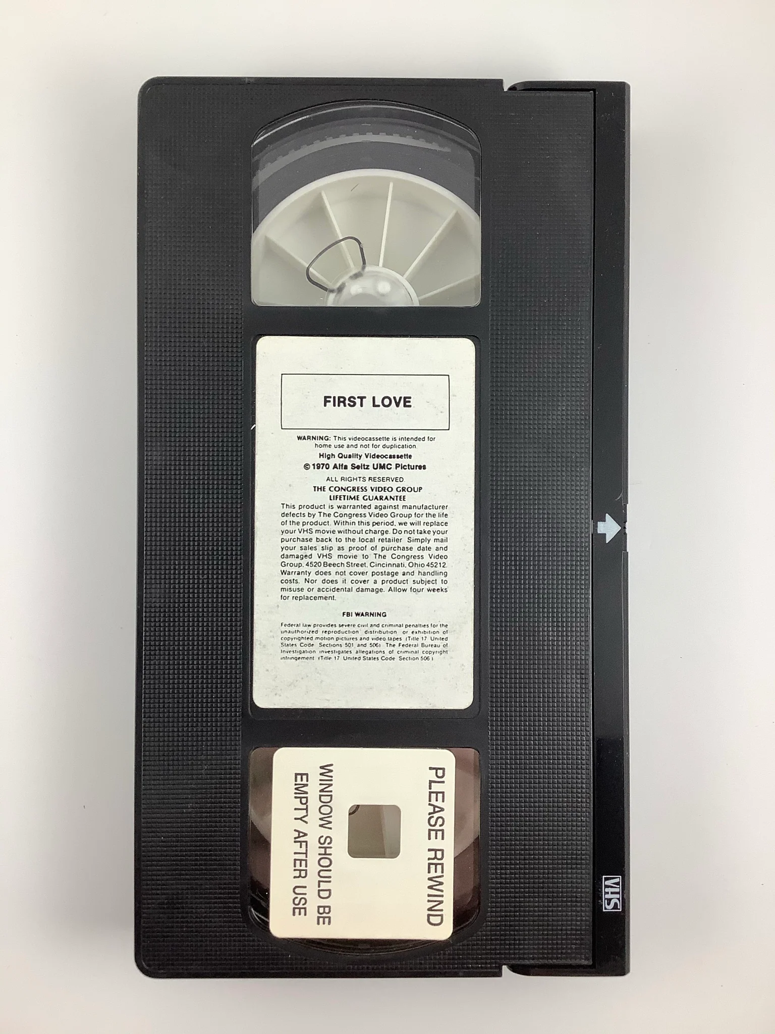 First Love VHS - Image 3