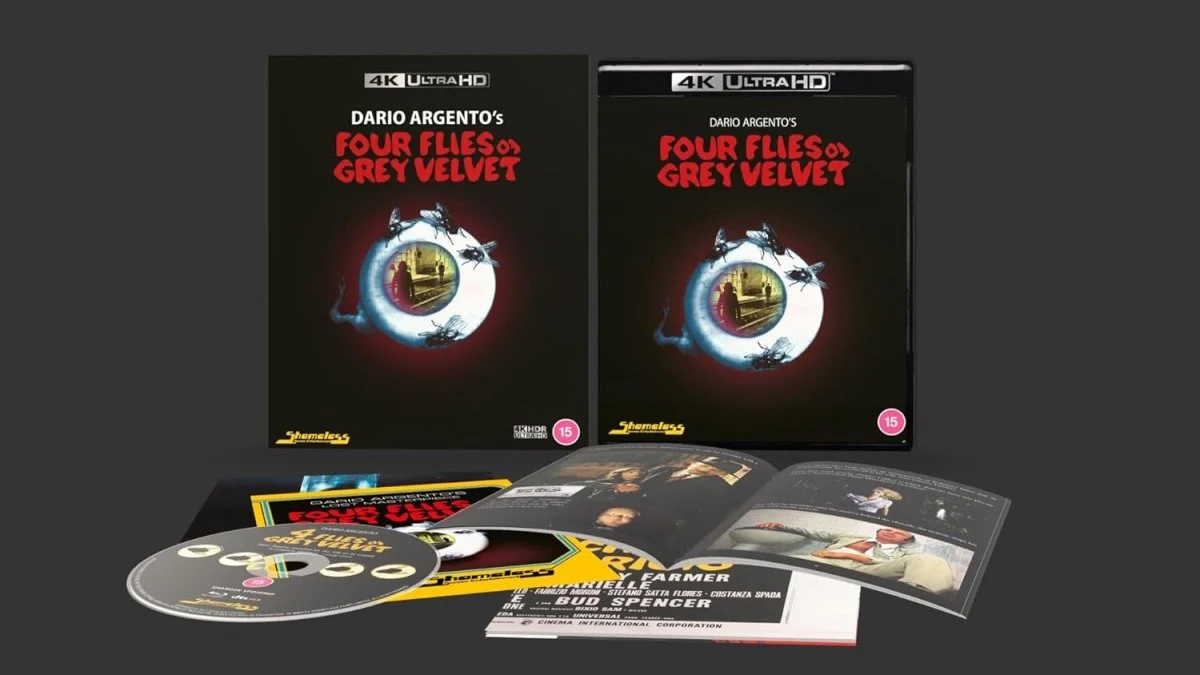 Four Flies on Grey Velvet (4K UHD, Limited Collector's Edition, Region Free) - Image 2