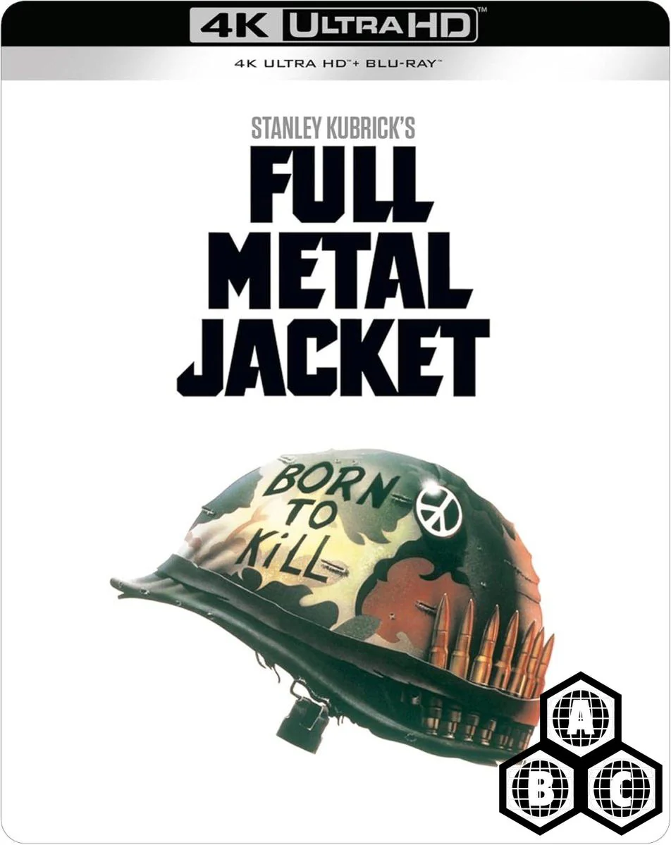 Full Metal Jacket (4K UHD, Limited Edition Steelbook, Region Free)
