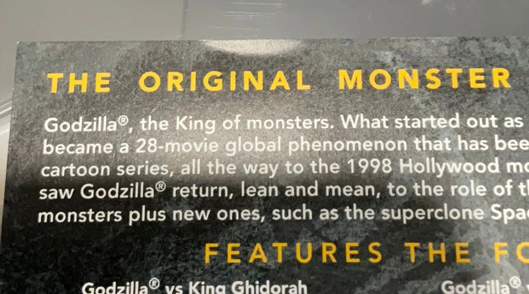 Godzilla-Heisei Series Boxset (REGION B) DVD USED *SEE NOTE* - Image 9