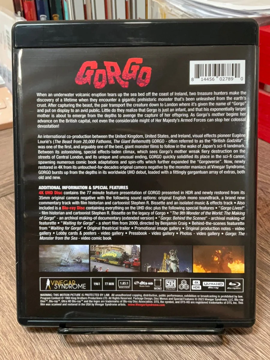 Gorgo 4K UHD w/HARDCASE USED - Image 10