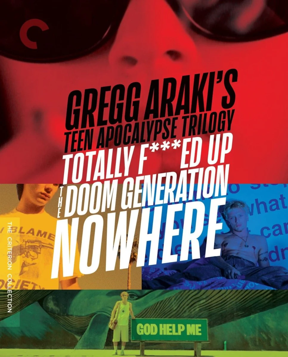 Gregg Araki’s Teen Apocalypse Trilogy (Blu-Ray, #1233) (Totally F***ed Up / The Doom Generation / Nowhere)