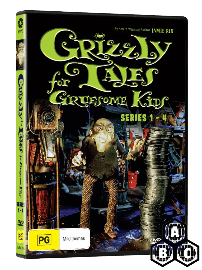 Grizzly Tales for Gruesome Kids: Series 1-4 (DVD, Region Free)