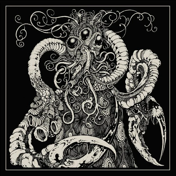 H.P. Lovecraft's The Shadow Out of Time 4xLP Set - Read by Andrew Leman, Score by Chris Bozzone - Black and White Edition (Vinyl LP)