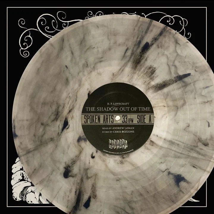 H.P. Lovecraft's The Shadow Out of Time 4xLP Set - Read by Andrew Leman, Score by Chris Bozzone - Black and White Edition (Vinyl LP) - Image 3