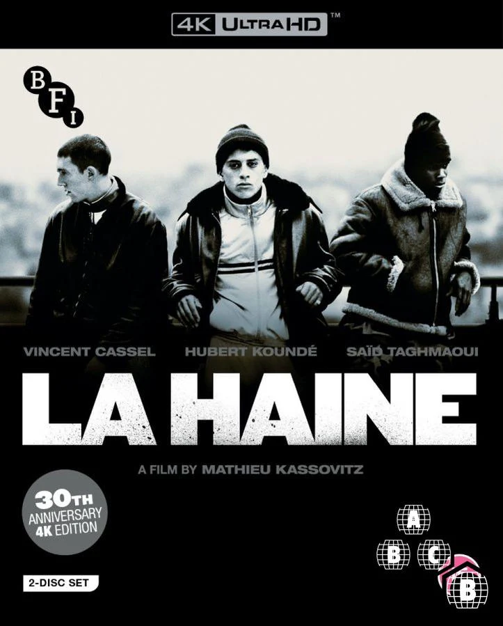 La Haine (BFI 4K UHD, Region Free/B) w/SLIP