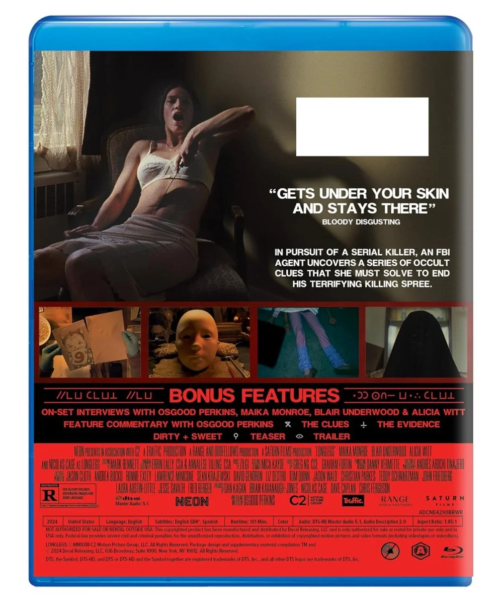 Longlegs (Blu-Ray) - Image 3