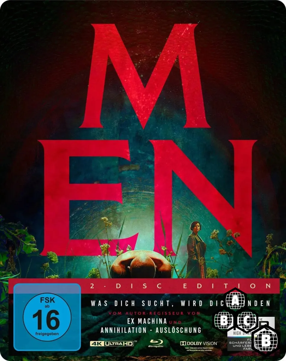 Men (4K UHD, Limited Edition Steelbook, Region Free/B)