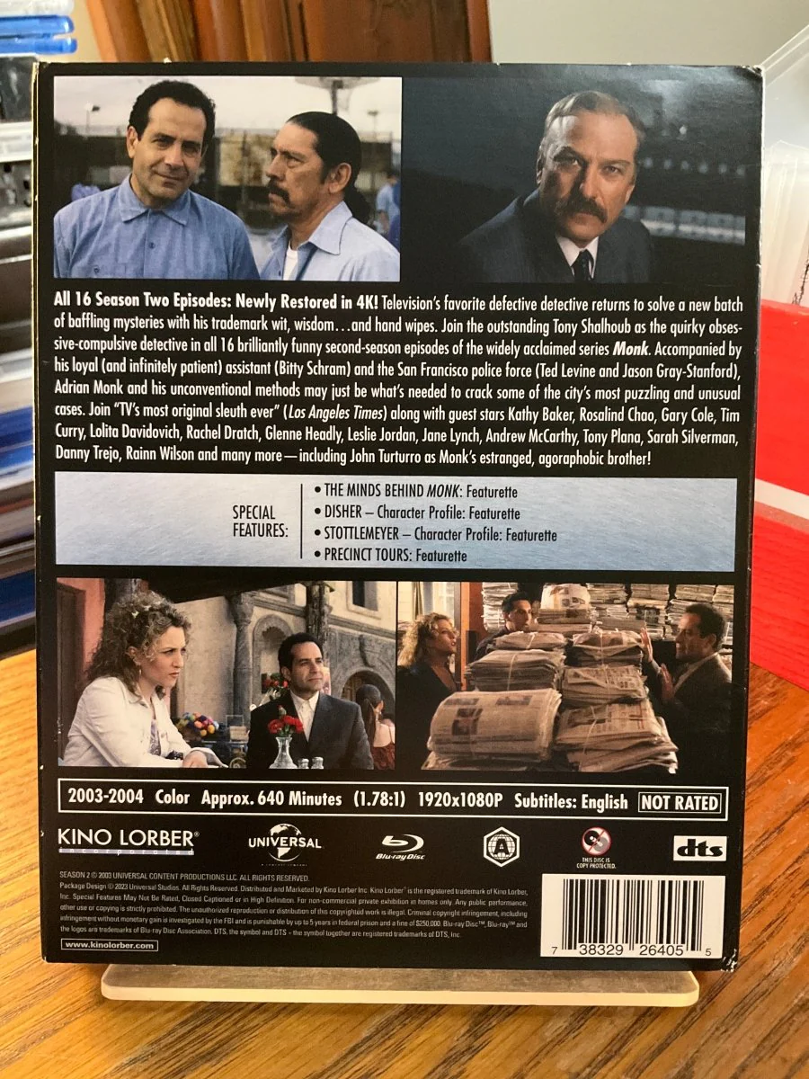 Monk: Season Two w/SLIP USED - Image 2