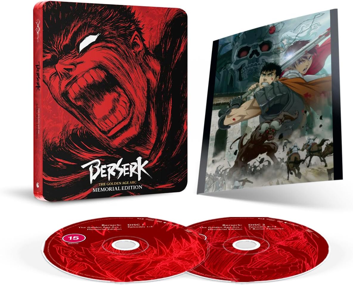 Berserk: The Golden Age Arc - Memorial Edition (Limited Edition Steelbook, Region B) - Image 2