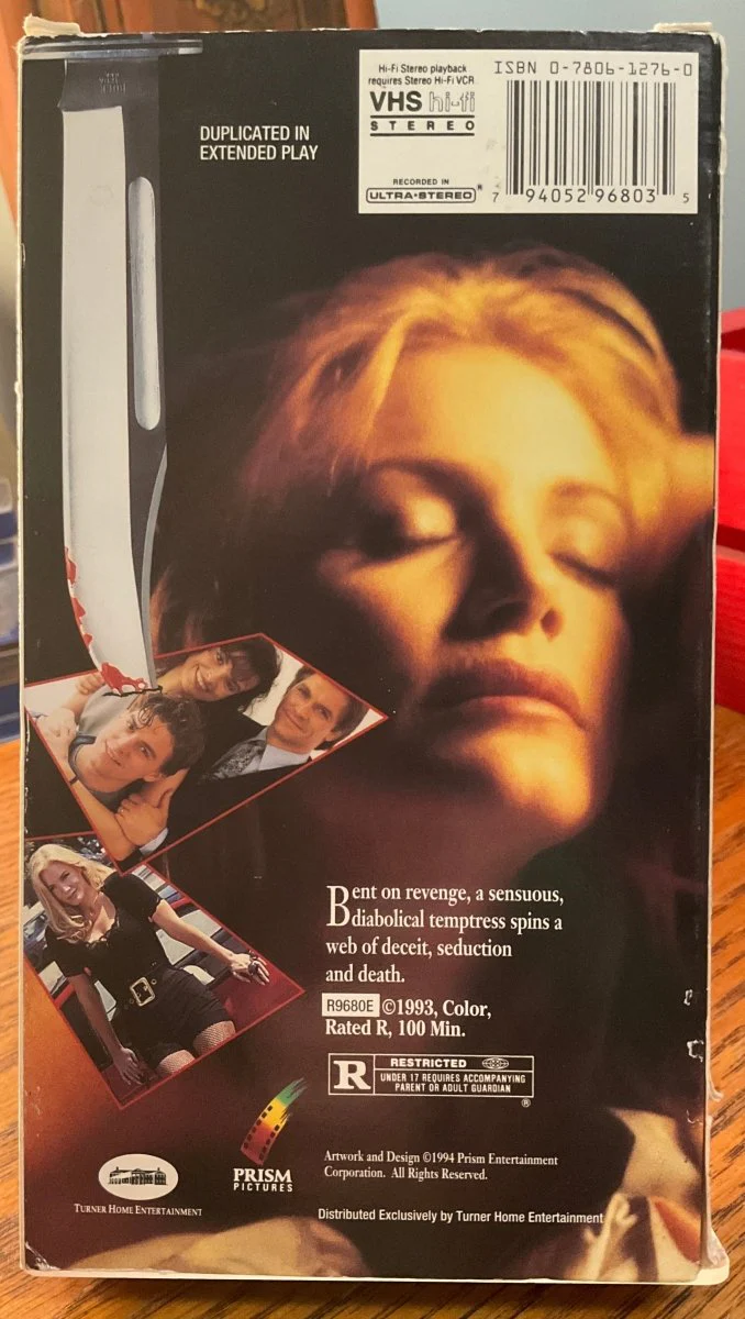 Scorned (1993) VHS - Image 2