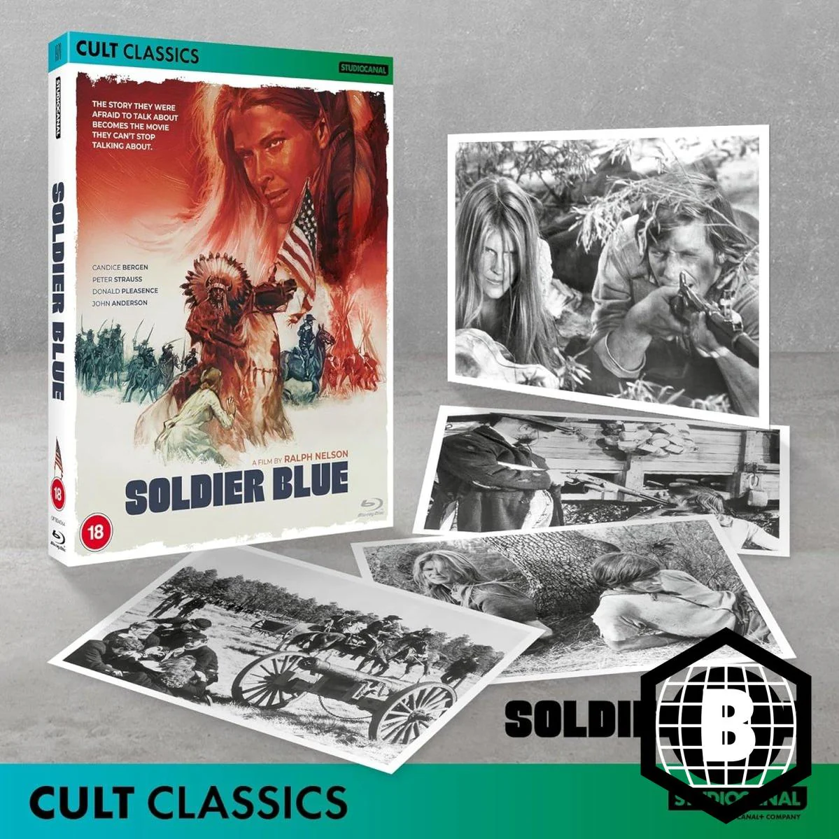 Soldier Blue (Blu-Ray, Region B) w/SLIP