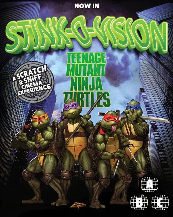 Teenage Mutant Ninja Turtles (Stink-O-Vision Version, Region Free)
