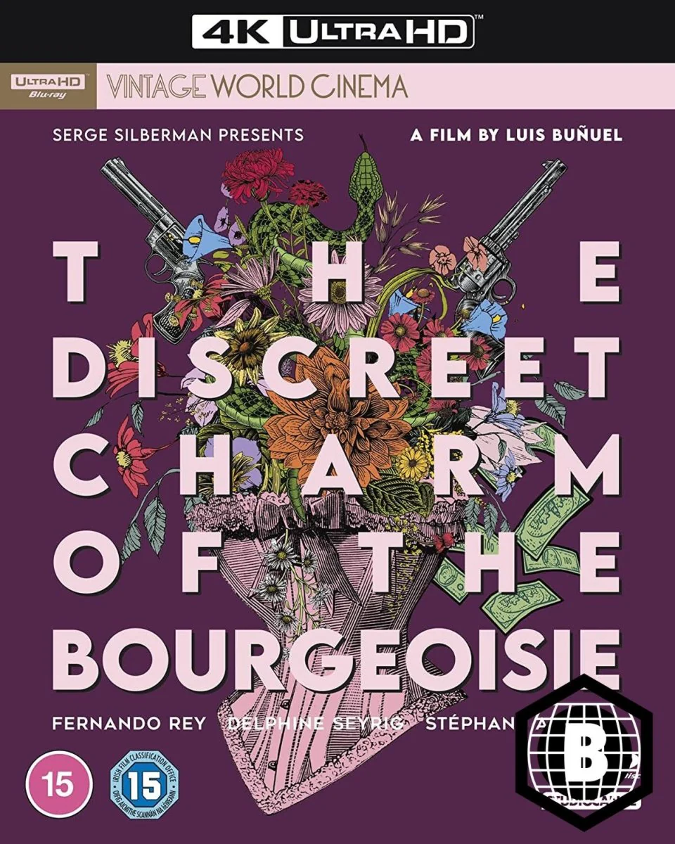 The Discreet Charm of the Bourgeoisie (4K UHD/Blu-Ray, Region B) w/SLIP