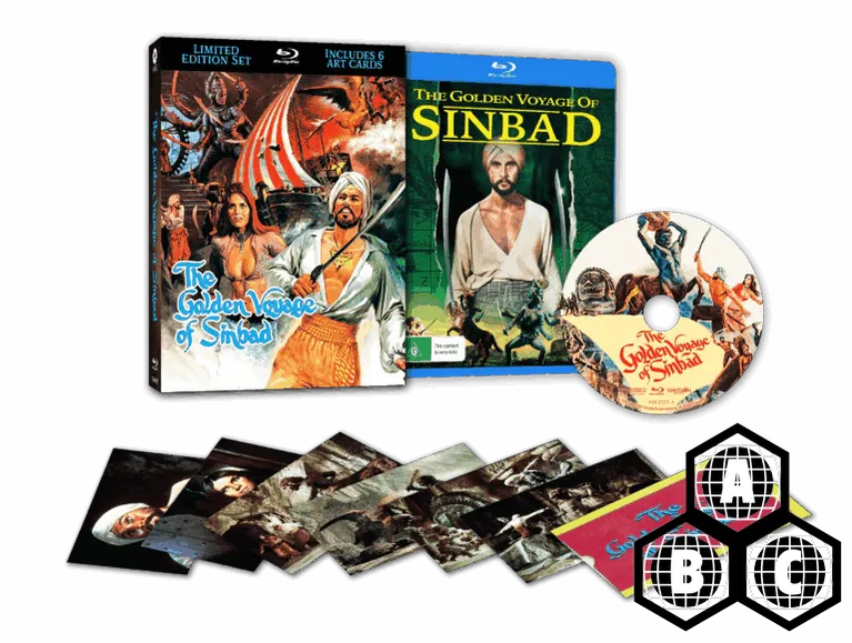 The Golden Voyage of Sinbad (Limited Edition w/Lenticular Hardcase, Region Free)