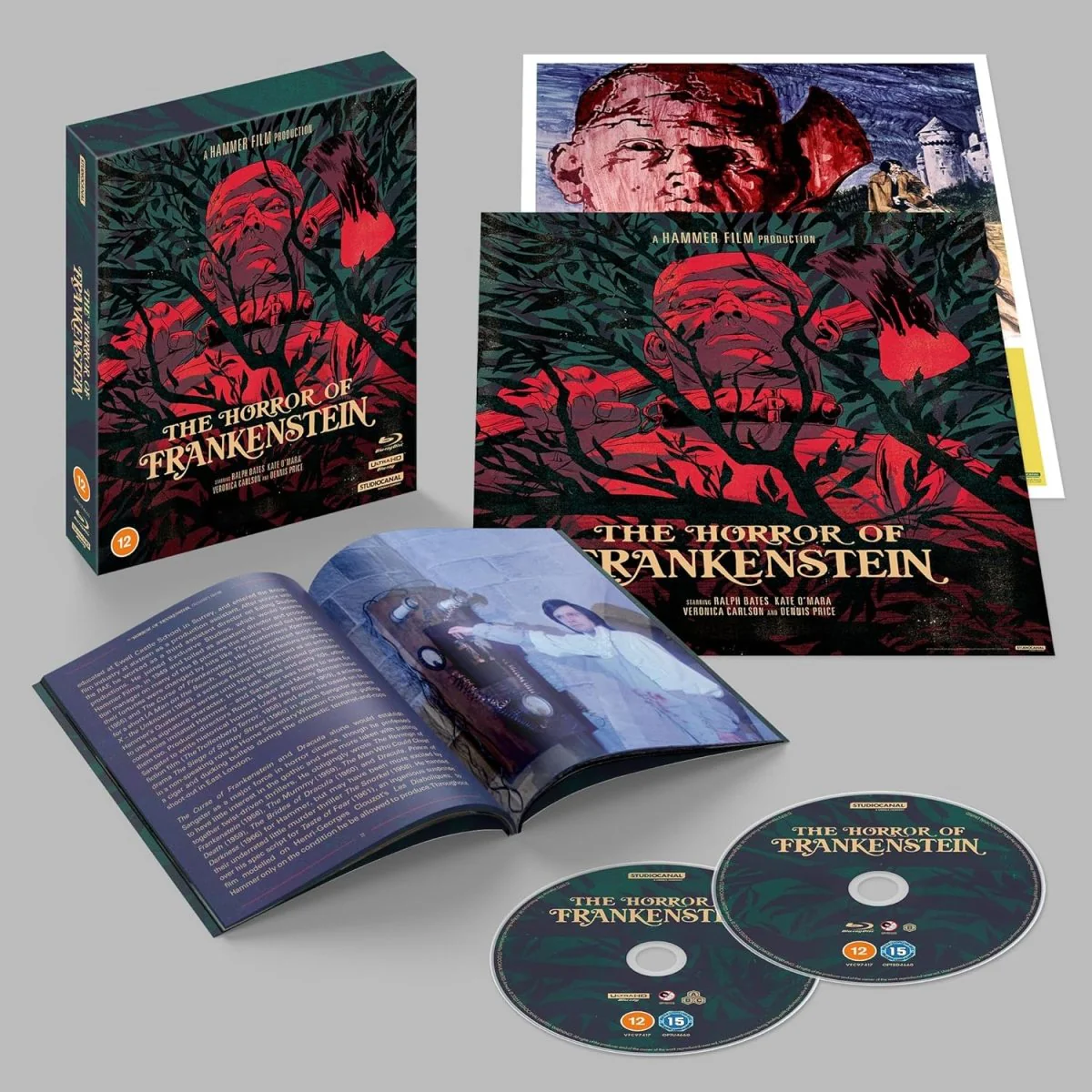 The Horror of Frankenstein (4K UHD, Limited Collector's Edition, Region Free/B) - Image 2