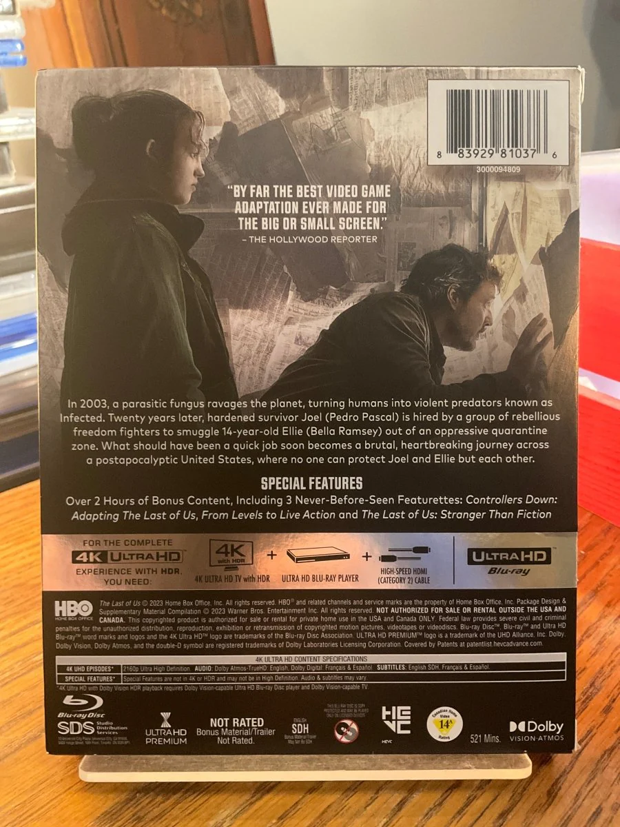 The Last of Us: The Complete First Season (4K UHD) w/EMBOSSED SLIP USED - Image 2