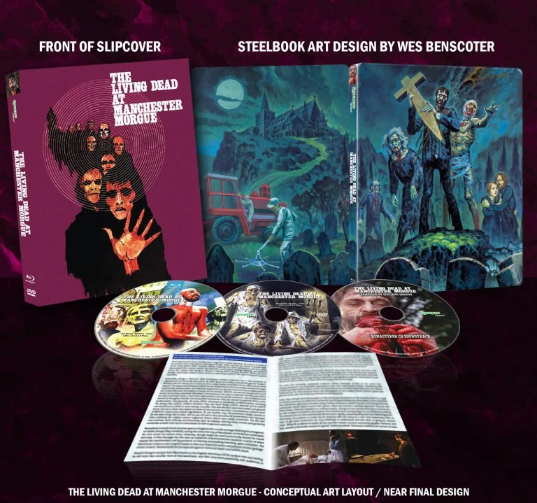 The Living Dead at Manchester Morgue (3 Disc Limited Edition Steelbook) w/SLIP *one per customer