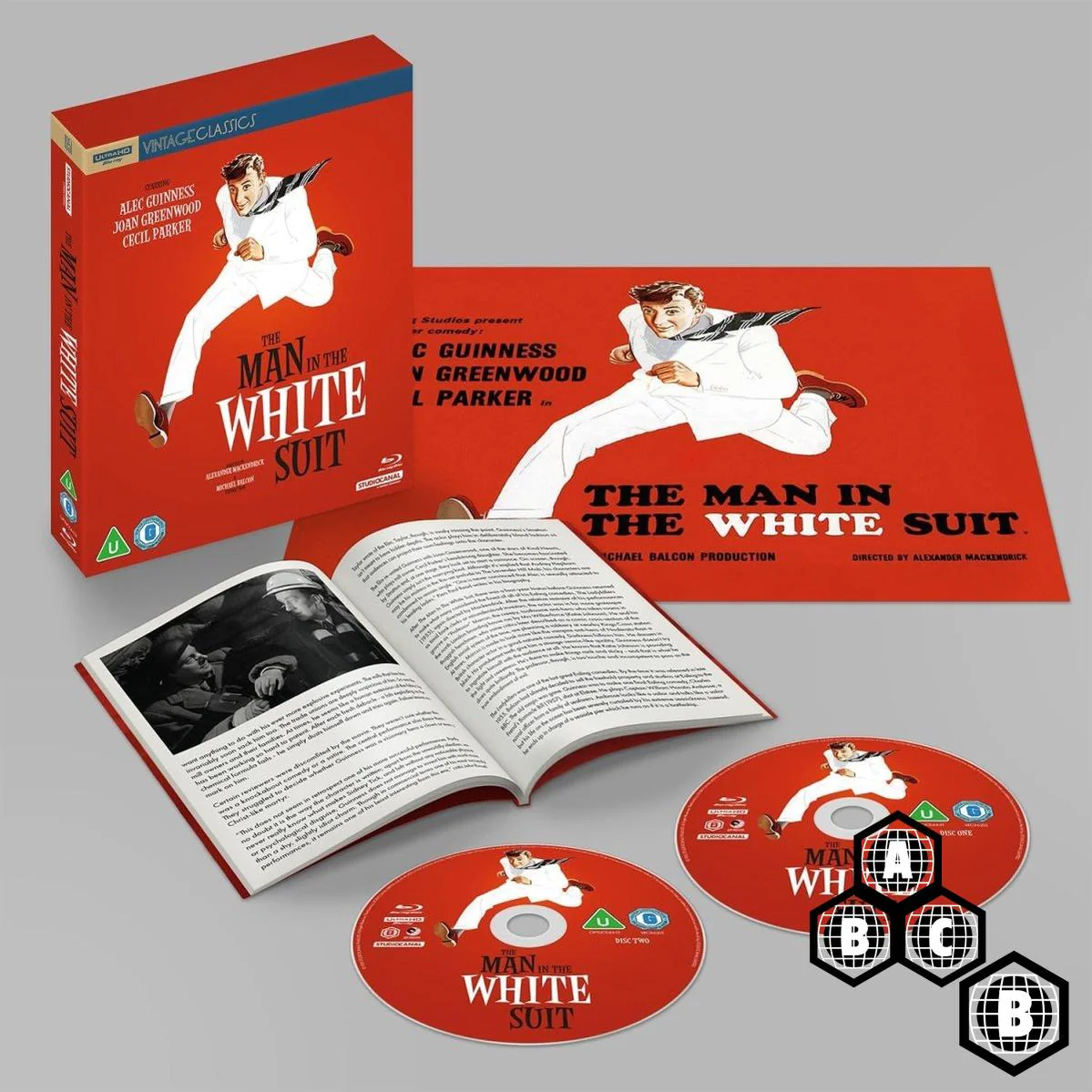 The Man in the White Suit (4K UHD, Limited Collector's Edition, Region Free/B)