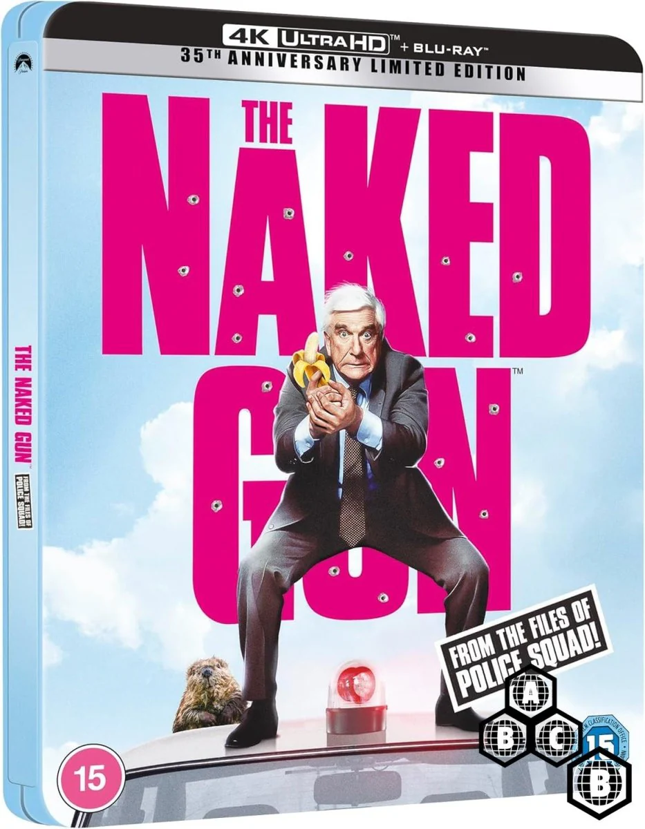 The Naked Gun (4K UHD, UK Limited Edition Steelbook, Region Free/B)