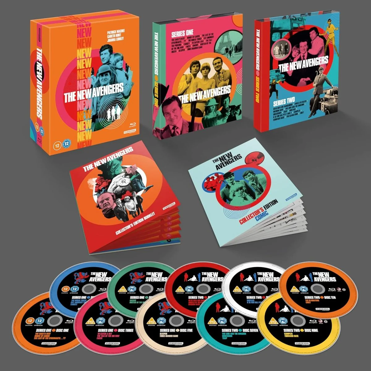 The New Avengers: Complete Collection (Blu-Ray, Limited Collector's Edition, Region B) - Image 2