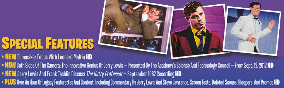 The Nutty Professor (4K UHD, Limited Edition) w/SLIP - Image 3