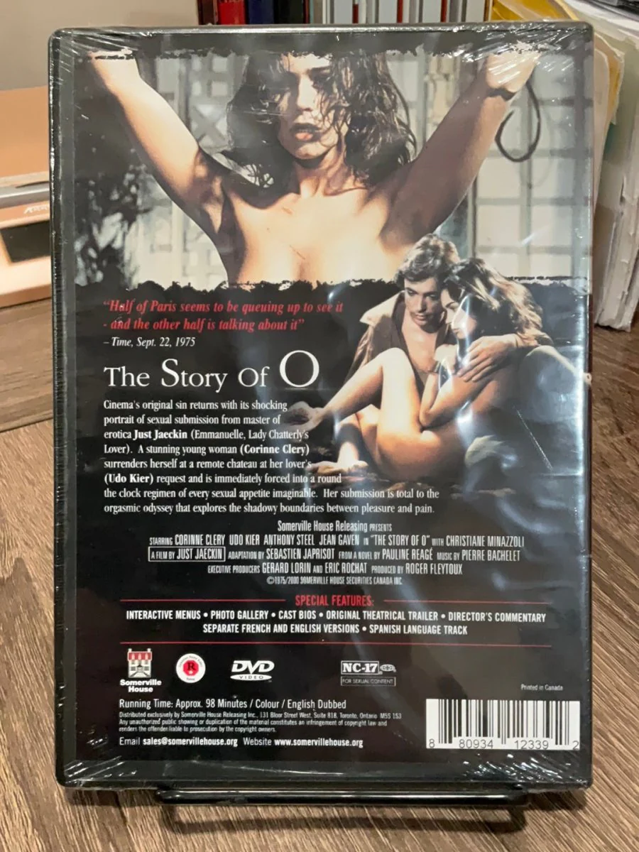 The Story Of O (DVD) *SEE NOTE* - Image 2