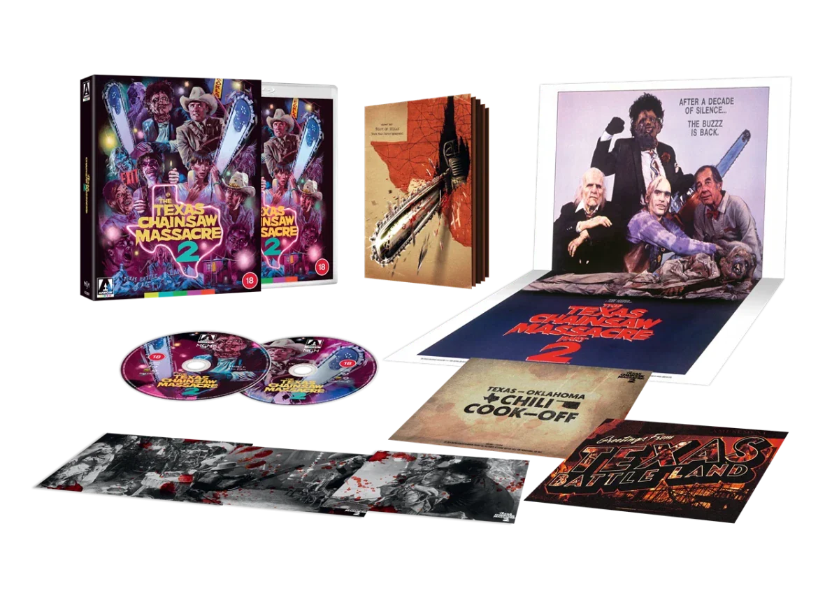 The Texas Chainsaw Massacre 2 (Blu-Ray, Limited Edition, Region B) - Image 2