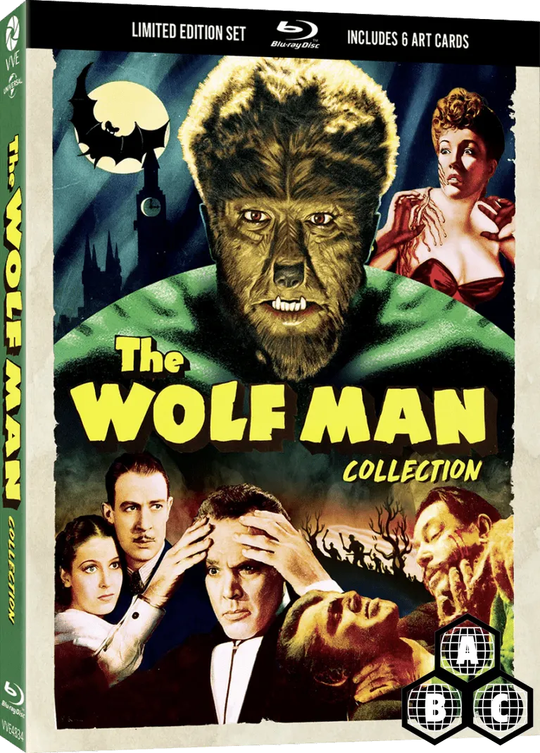The Wolf Man Film Collection (Limited Edition w/Lenticular Hardcase, Region Free)