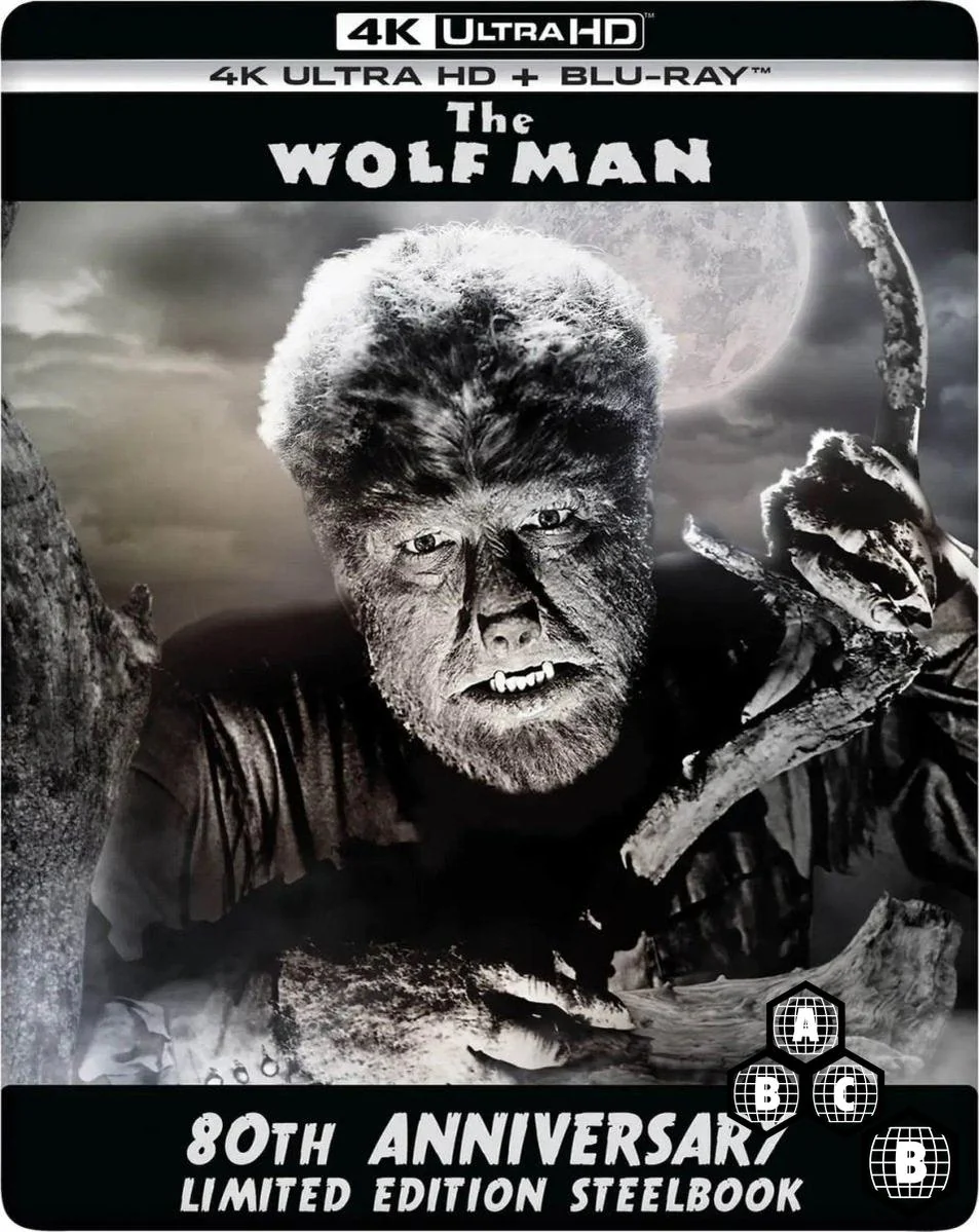 The Wolf Man (UK 4K UHD, Limited Edition Steelbook, Region Free/B)