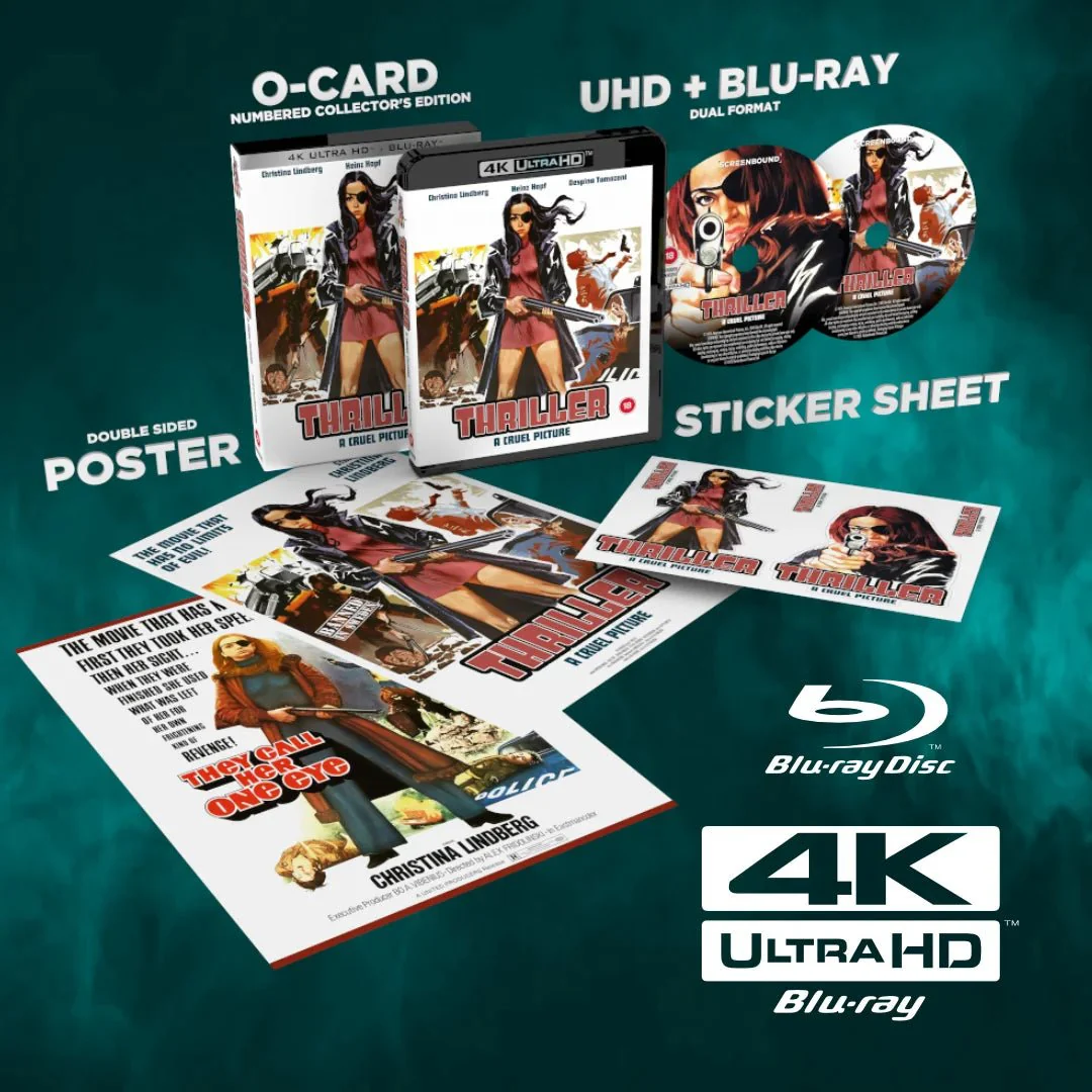 Thriller: A Cruel Picture (4K UHD, UK Limited Edition, Region Free) w/SLIP - Image 2