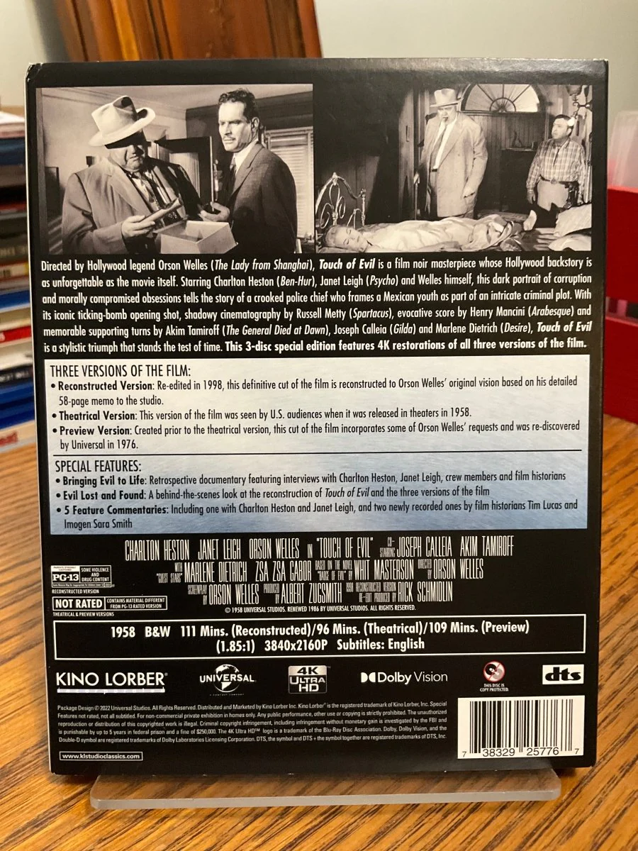 Touch of Evil (1958) 4K UHD W/SLIP USED - Image 2