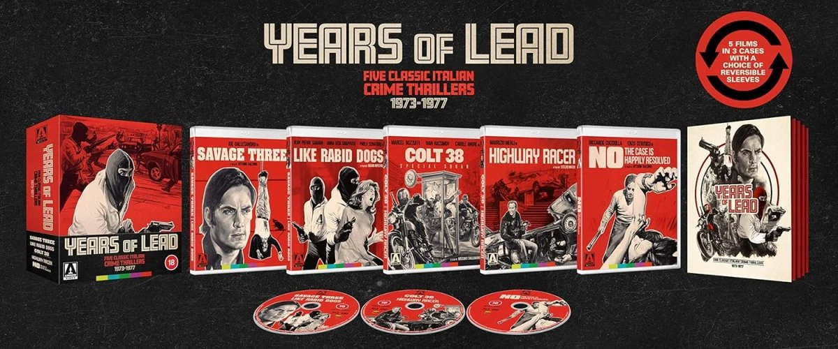 Years of Lead: Five Classic Italian Crime Thrillers (UK Limited Edition, Region B) *one per customer - Image 2