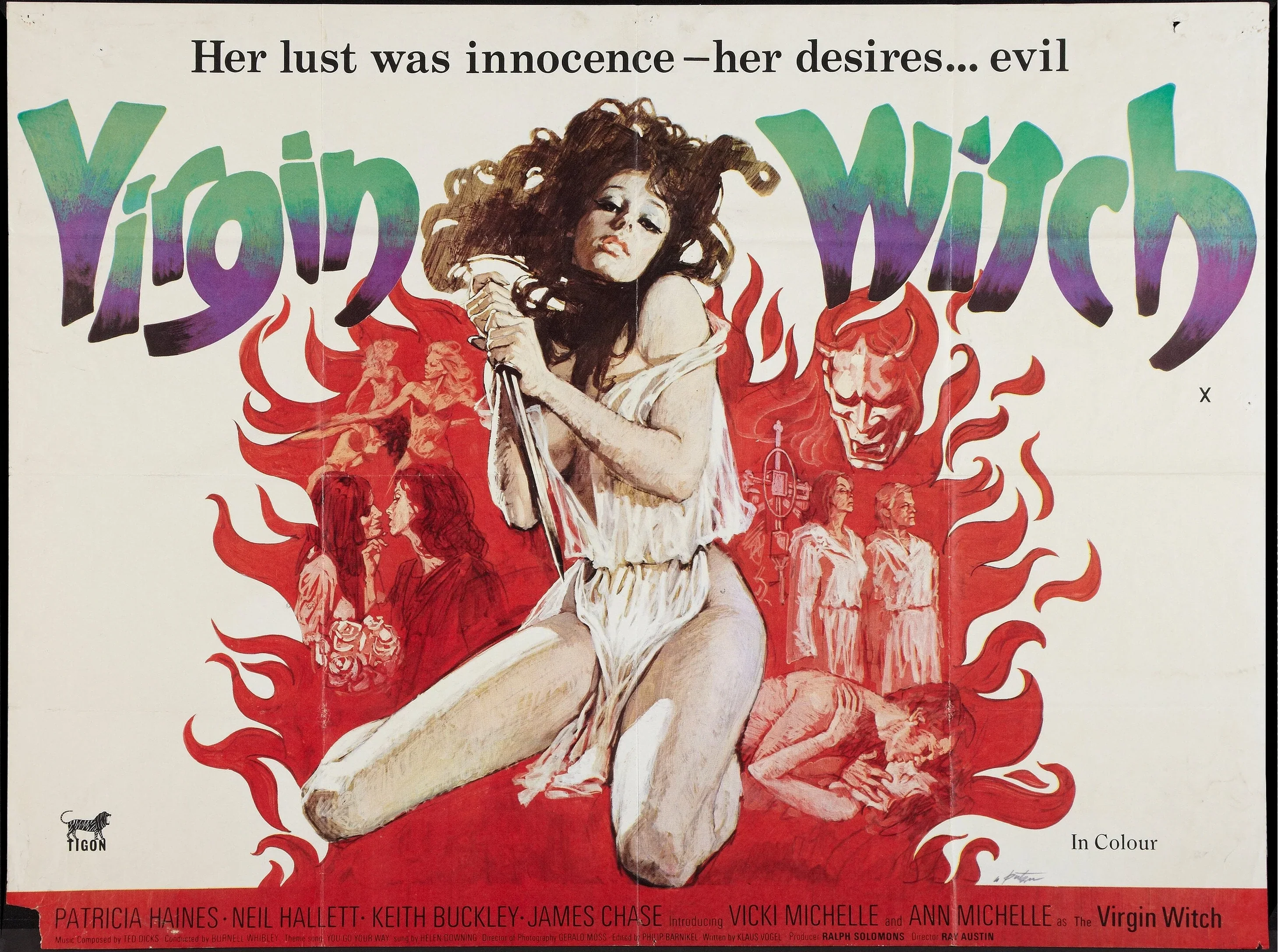 Virgin Witch Poster 11x17